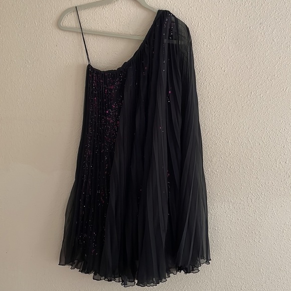 Badgley Mischka Sequin Cocktail Dress - Picture 5 of 7